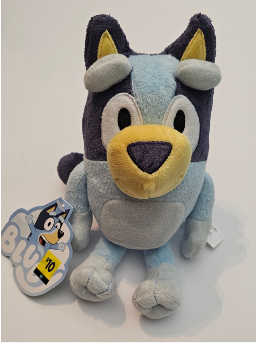 Bluey Kids Stuffed Animal Plush Toy One Size Blue Yellow